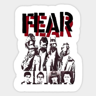 FEAR BAND Sticker